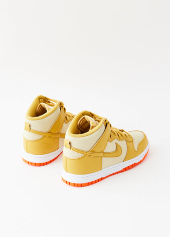 Dunk High Retro PRM 'Gold Canvas' Sneakers