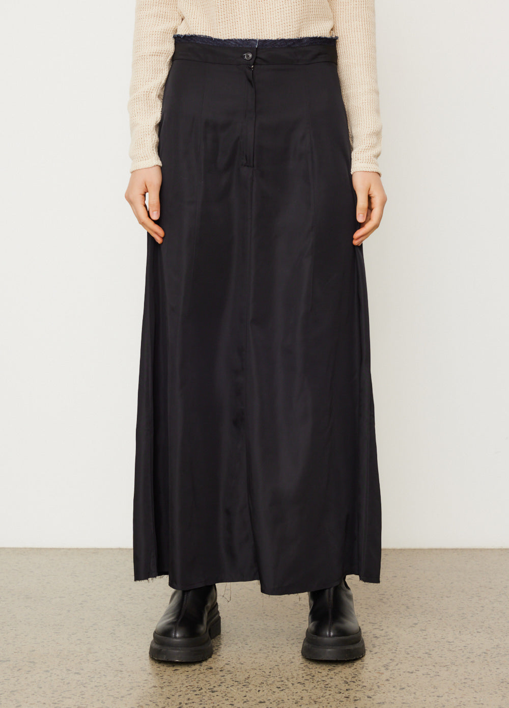 Bias Suiting Skirt