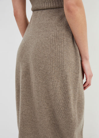 Cocoon Knitted Skirt