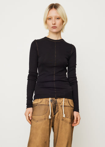 Contrast Stitched Top
