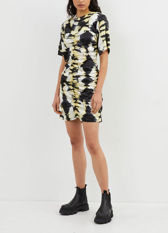 Silk Stretch Satin Dress