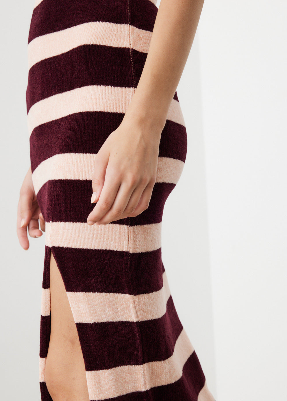Striped Knitted Dress