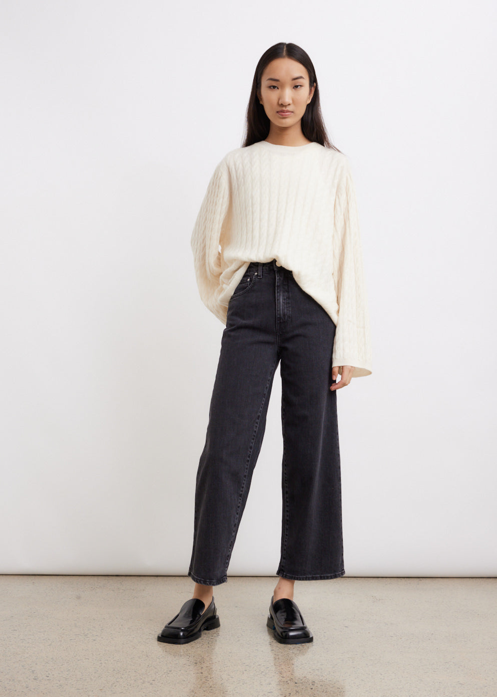 Cashmere Cable Knit Sweater