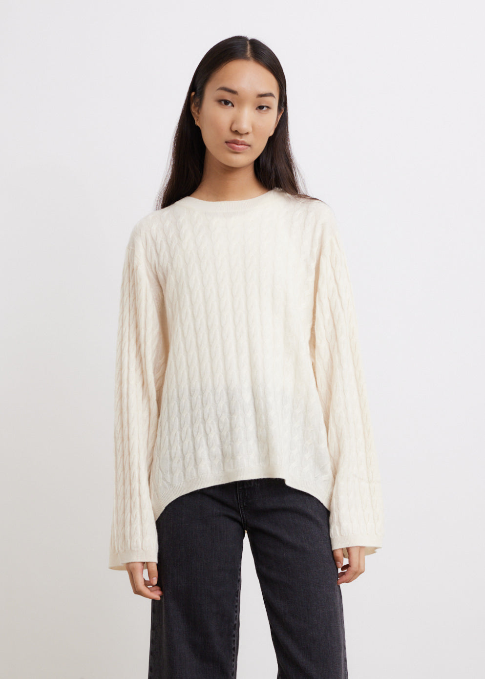 Cashmere Cable Knit Sweater