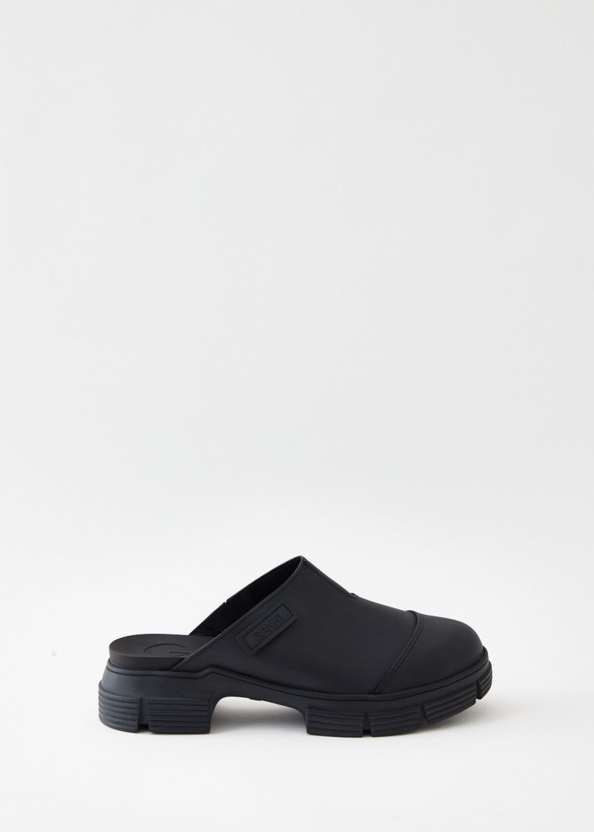 Recycled Rubber City Mules