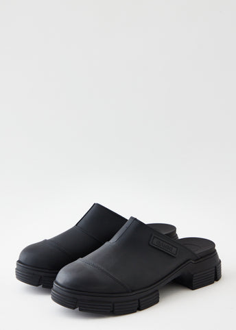 Recycled Rubber City Mules