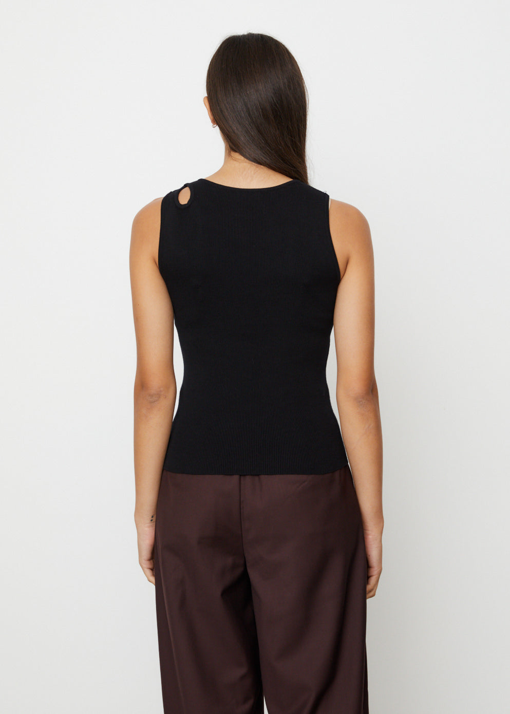 Freya Cutout Rib Top