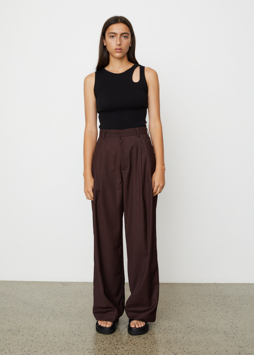 Freya Cutout Rib Top