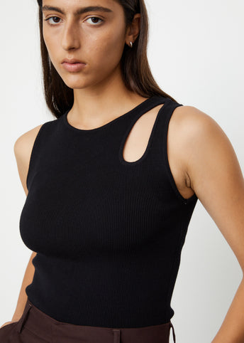 Freya Cutout Rib Top