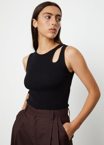 Freya Cutout Rib Top