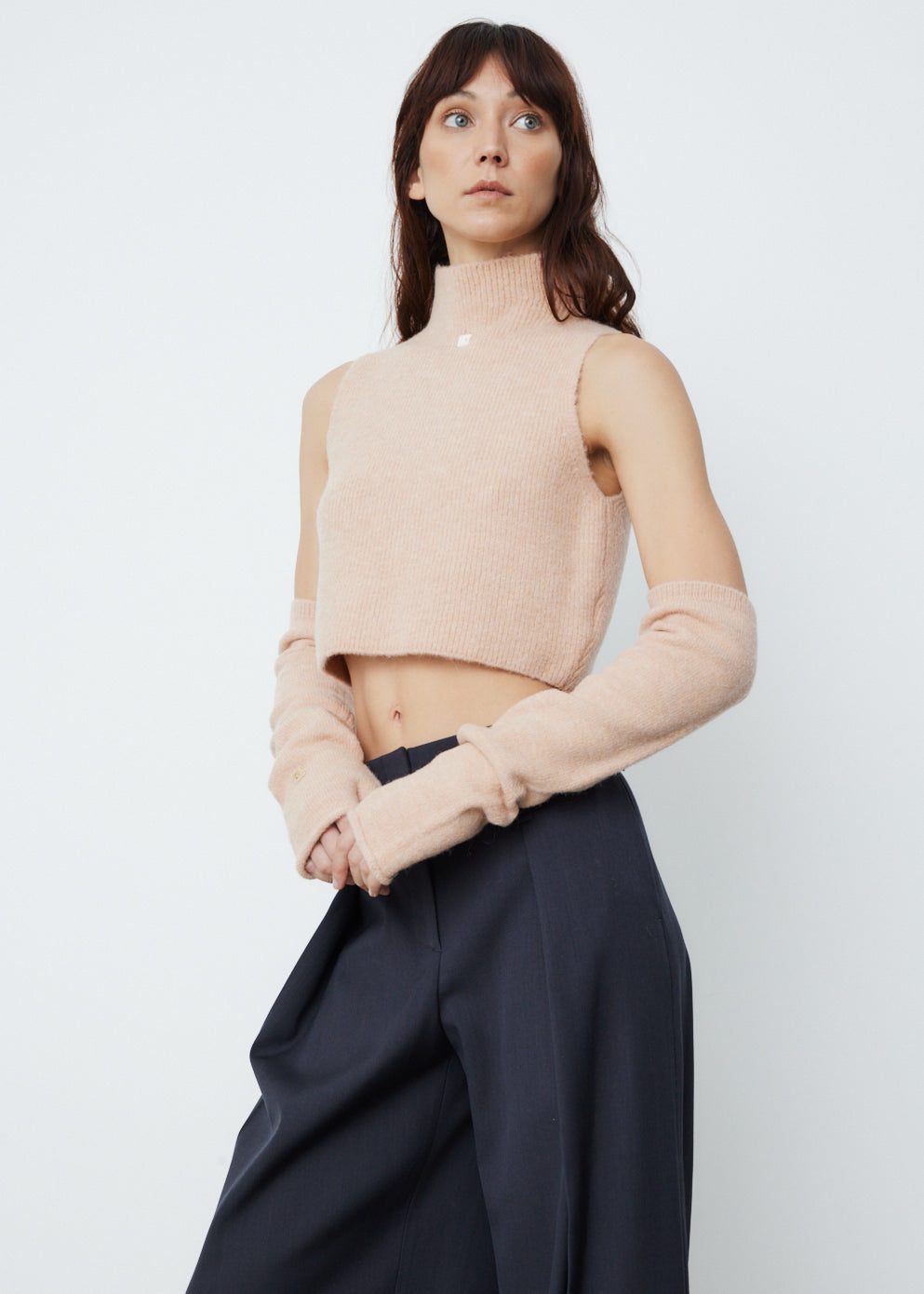 Mohair Halter Top Set