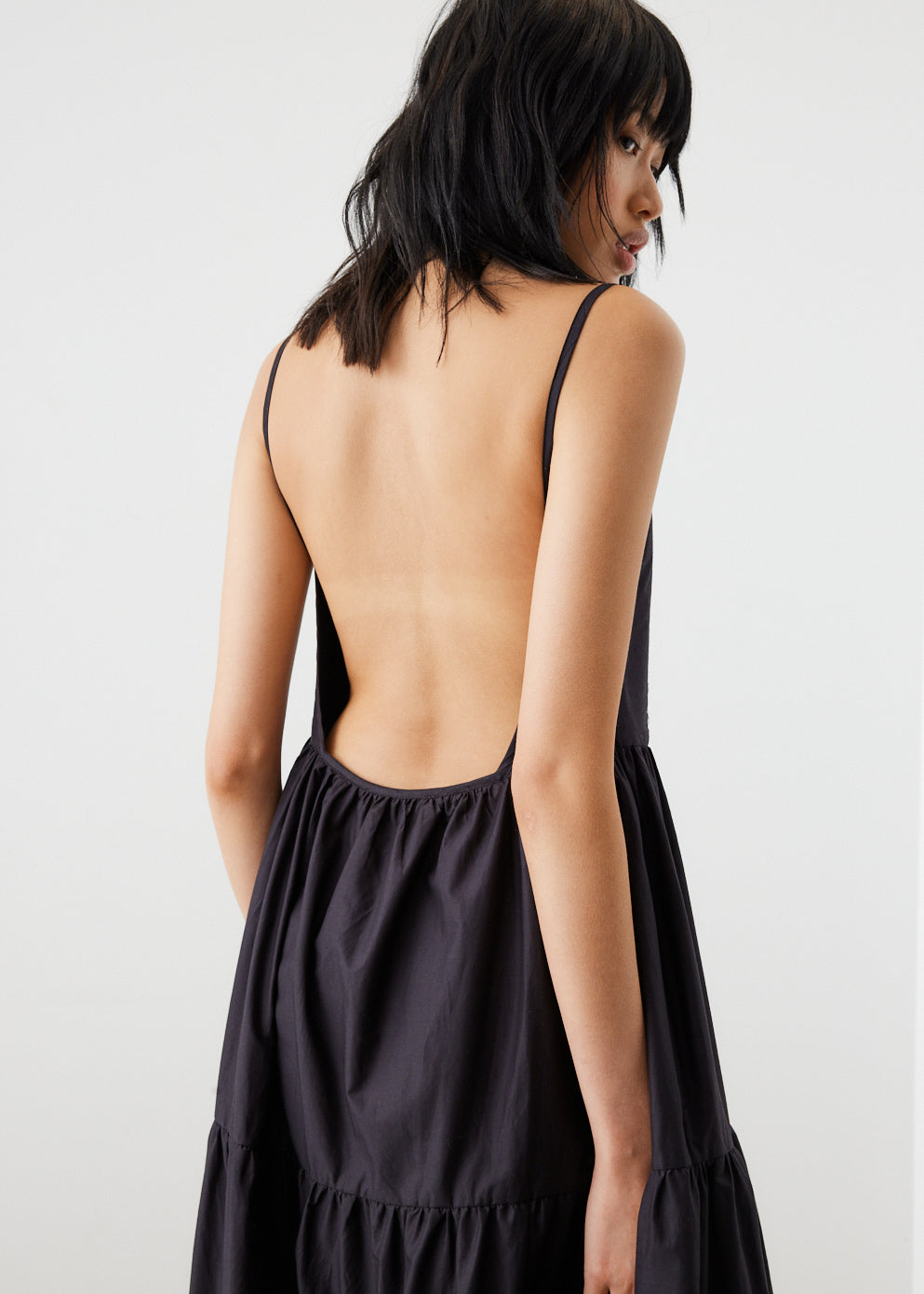 Tiered Low Back Dress