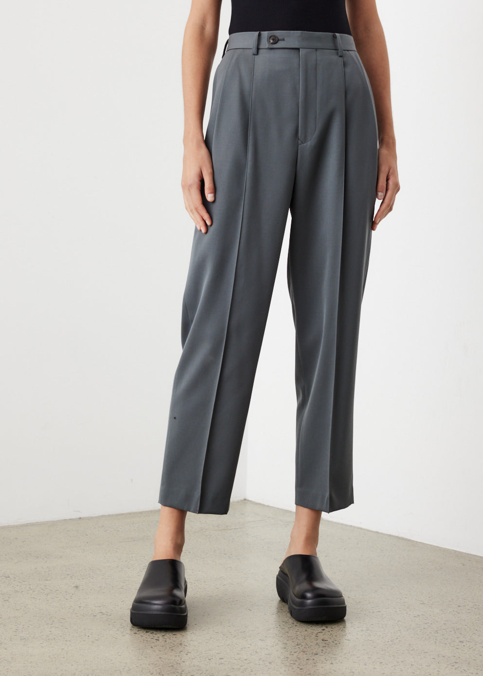 Light Wool Max Gabardine Slacks