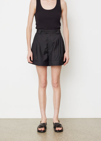 Rachel Pleated Shorts