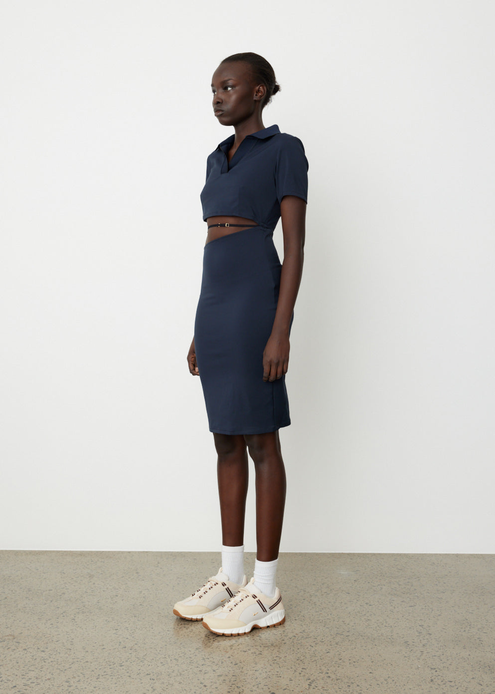 x Jacquemus La Robe Polo Dress