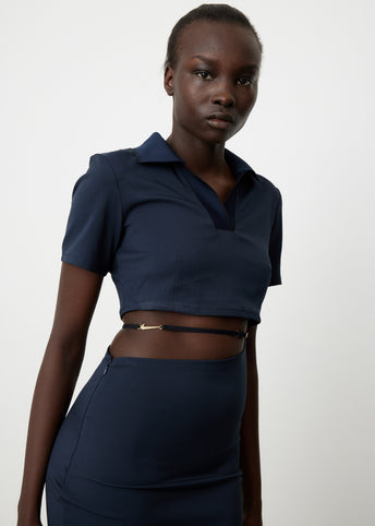 x Jacquemus La Robe Polo Dress