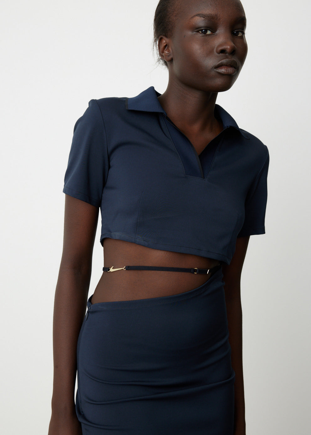 x Jacquemus La Robe Polo Dress