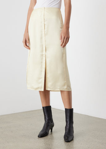 Light Satin Skirt