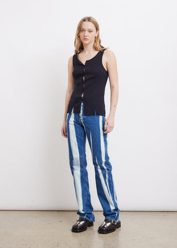 Extended Linear Cut Jean