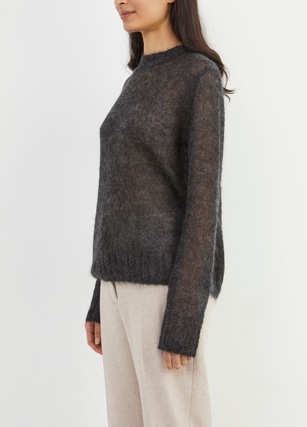 Acne lia mohair discount sweater