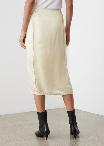 Light Satin Skirt