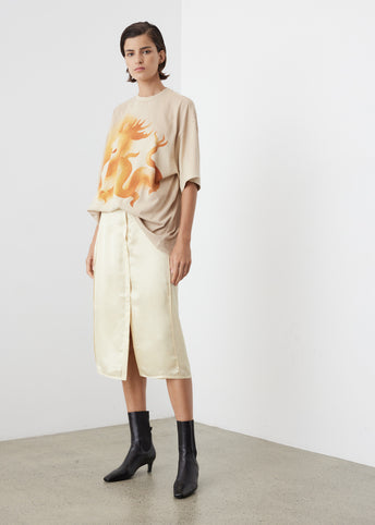Light Satin Skirt