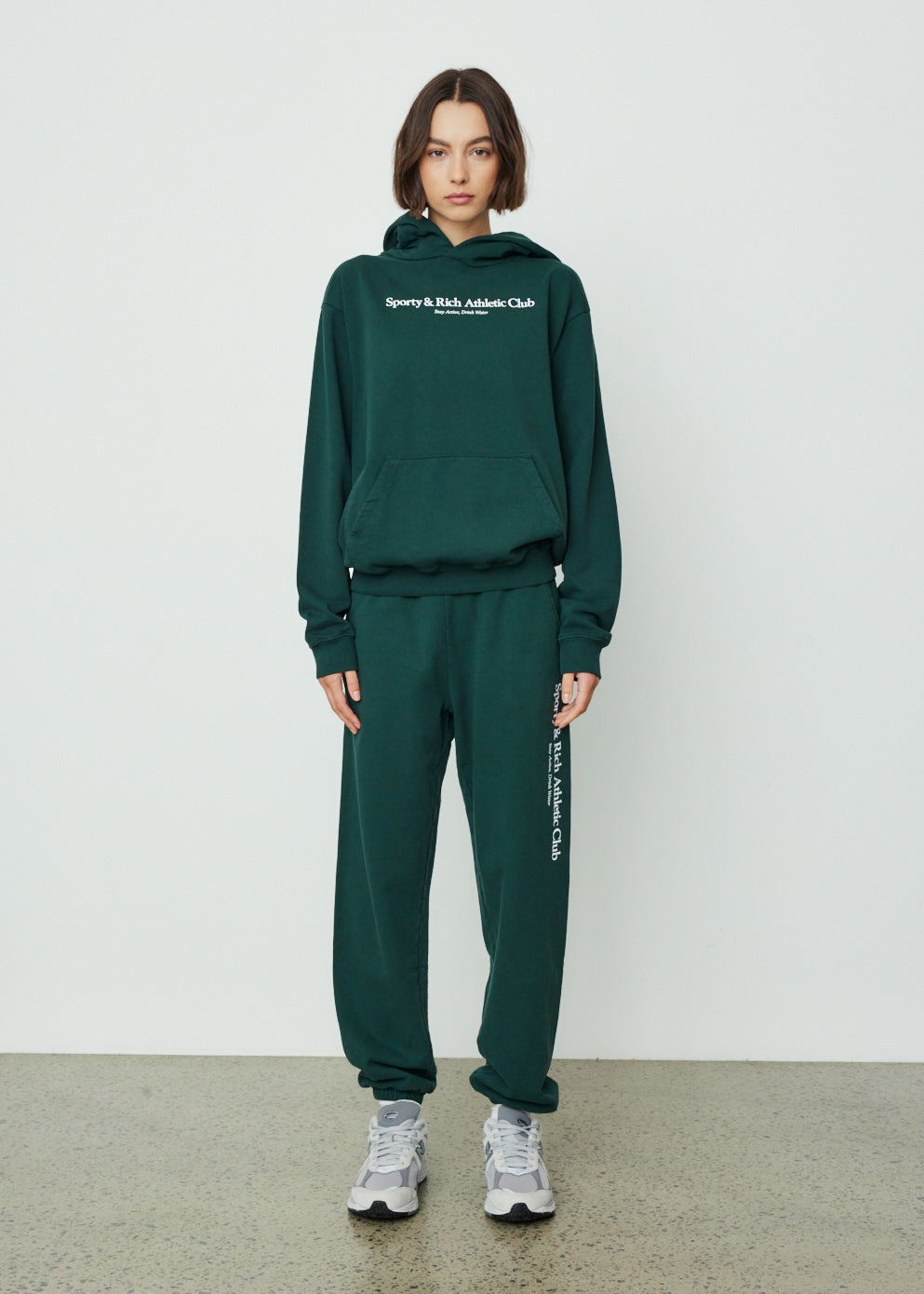 【SPORTY&RICH】ATHLETIC CLUB HOODIEセット