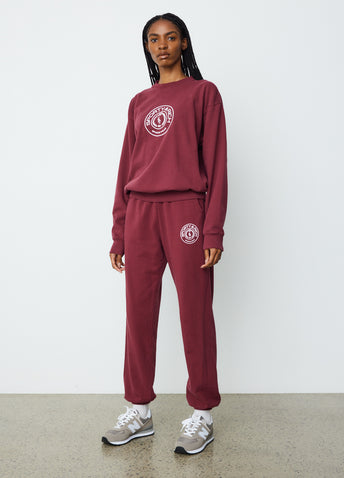 Monaco Flocked Crewneck Sweatshirt