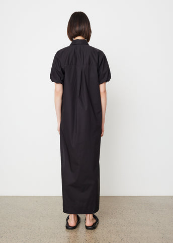 Collected Short Sleeve Shirt Dress
