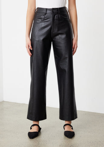 Phoebe Vegan Leather Pants