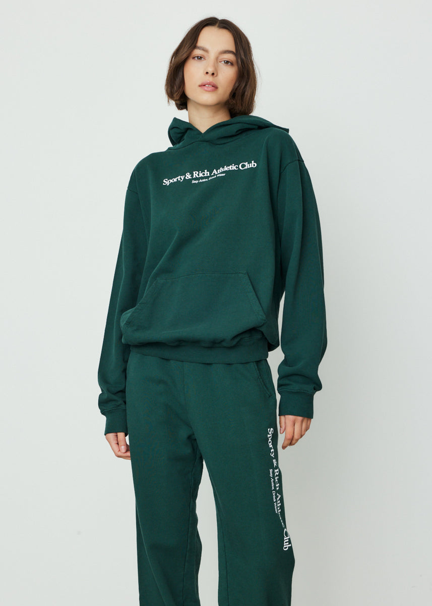 パーカー・フーディ codegraphy Athletic Club Overfit Hoodie Green Gymshark Collegiate Graphic Hoodie - Athletic Green | Gymshark
