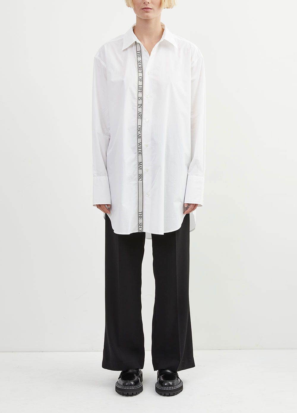 Oversized Tape Shirt