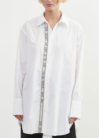 Oversized Tape Shirt
