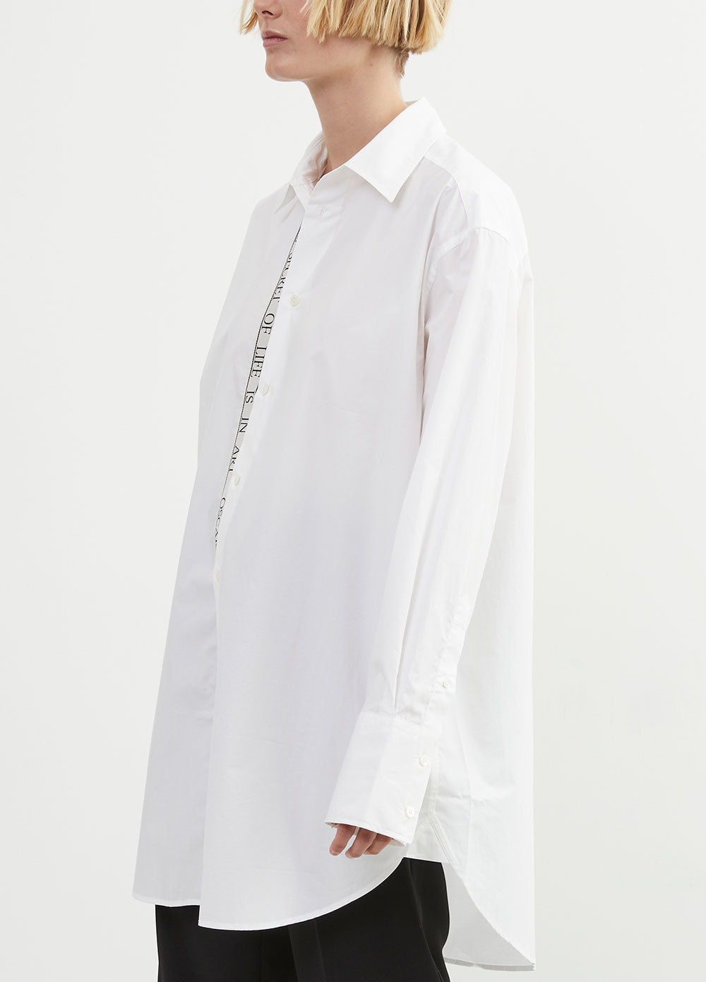 Oversized Tape Shirt