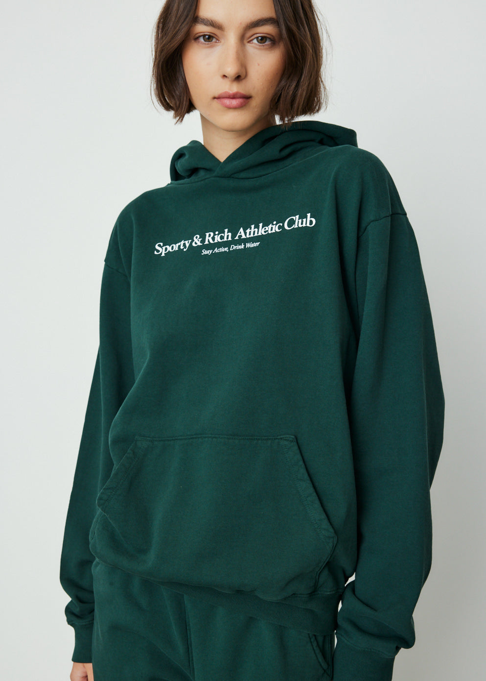 パーカー・フーディ codegraphy Athletic Club Overfit Hoodie Green org.jpg