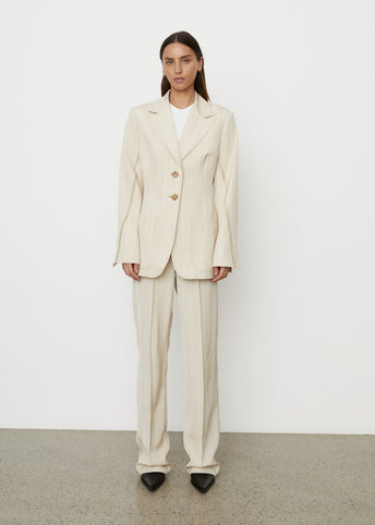Waisted Stitch Blazer