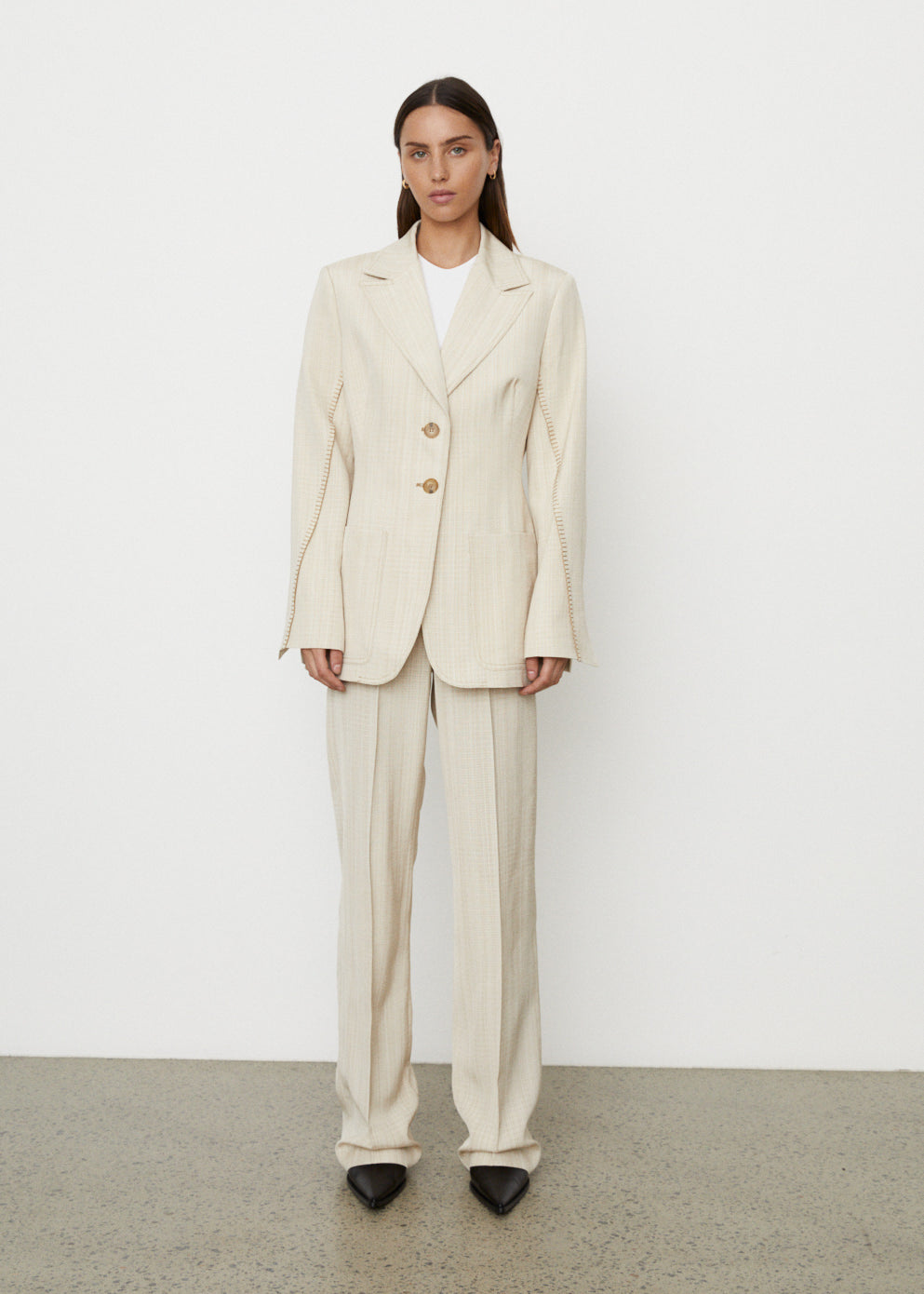 Waisted Stitch Blazer