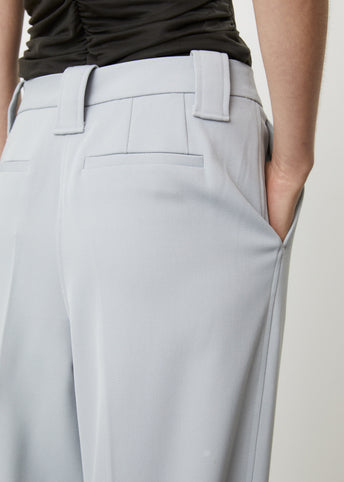 Twill Suiting Pleated Pants