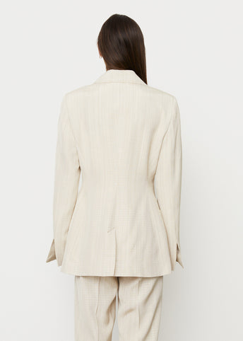 Waisted Stitch Blazer