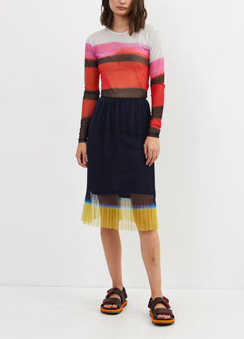 Saree Pleated Skirt