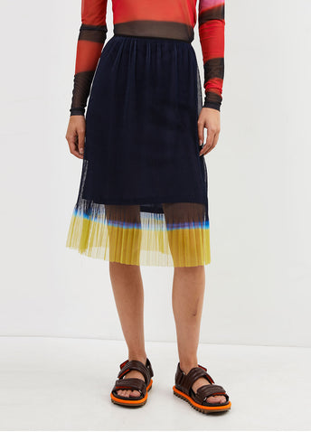 Saree Pleated Skirt