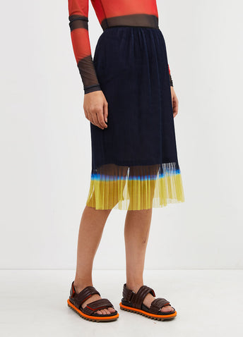 Saree Pleated Skirt