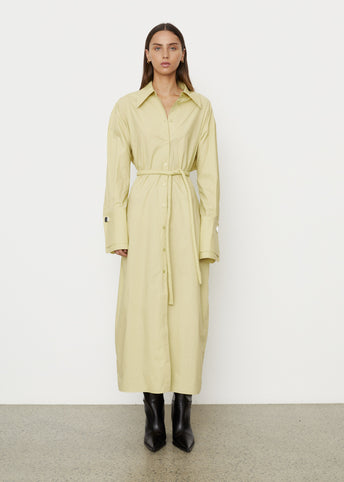 Double Cuff Shirt Dress