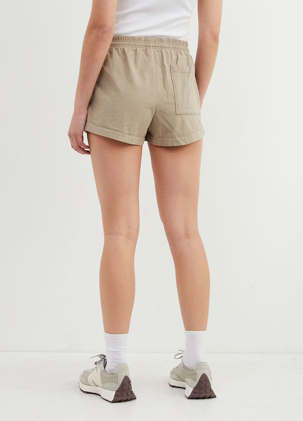 Serif Logo Disco Shorts
