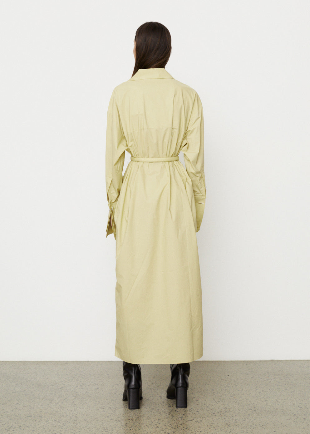 Double Cuff Shirt Dress