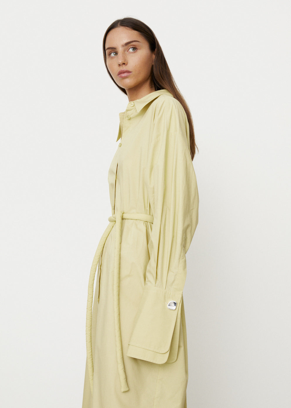 Double Cuff Shirt Dress