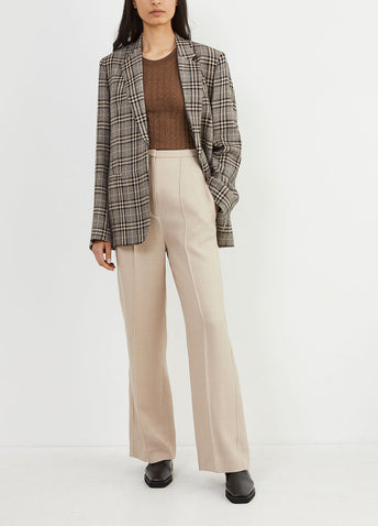 Wide Lapel Blazer