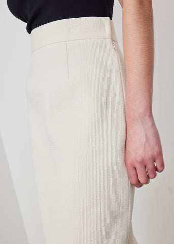 Belted Cotton Skirt