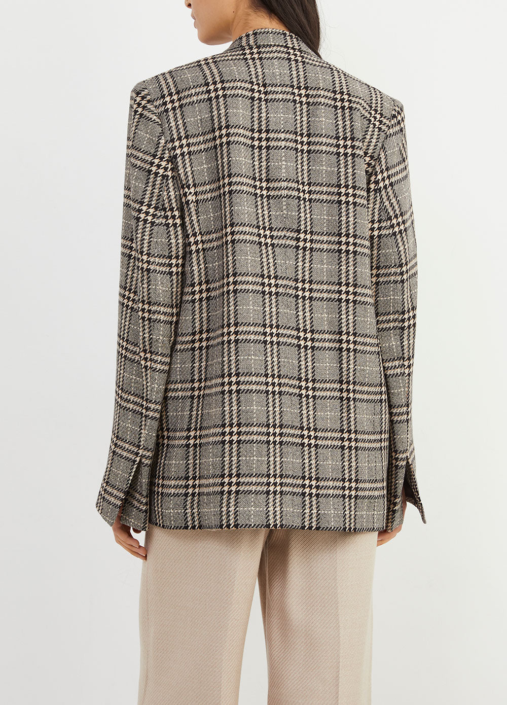Wide Lapel Blazer