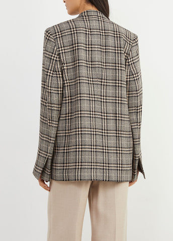 Wide Lapel Blazer